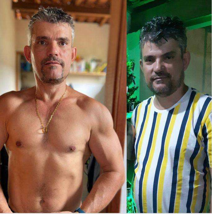 Adilson — antes e depois