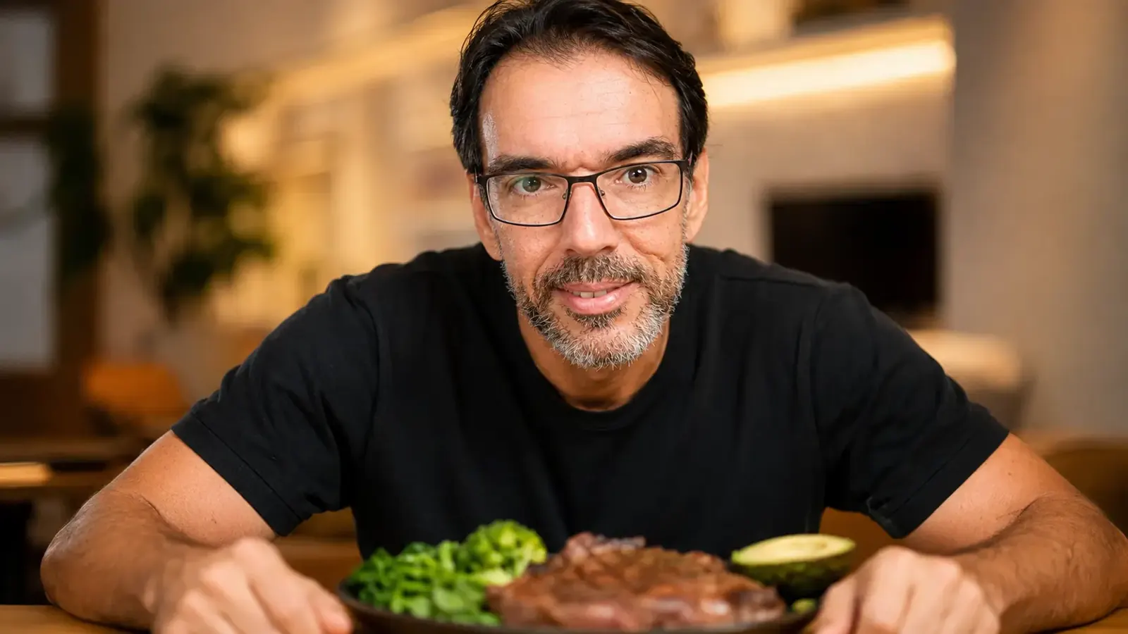 Prato de proteína animal, vegetais e ovos — Protocolo de Prioridade Metabólica
